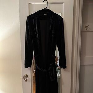 Velvet Duster Jacket